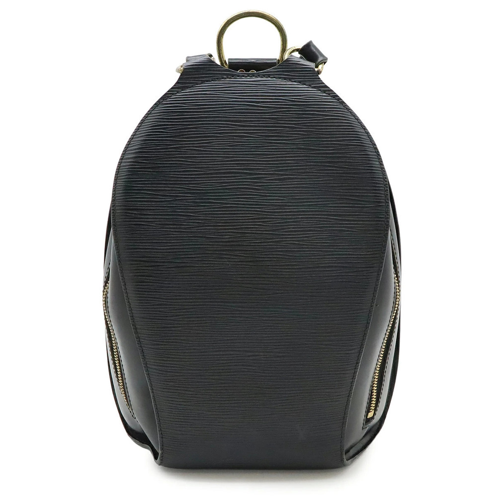 LOUIS VUITTON Epi Mabillon Backpack Shoulder Bag Leather Noir Black